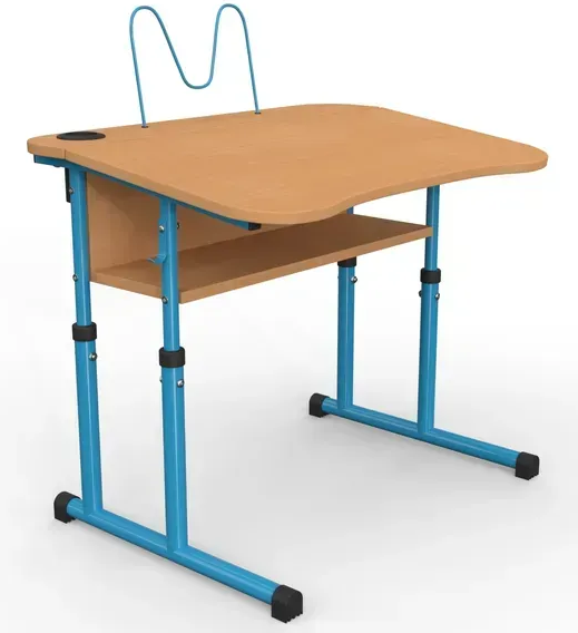 Стіл учнівський Школяр кругла труба №3-6/ 700х500 МФ Вересень